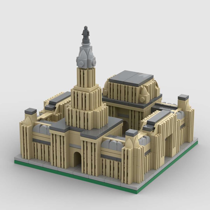 MOC Philadelphia City Hall by GreatToBeGary | Rebrickable - with LEGO