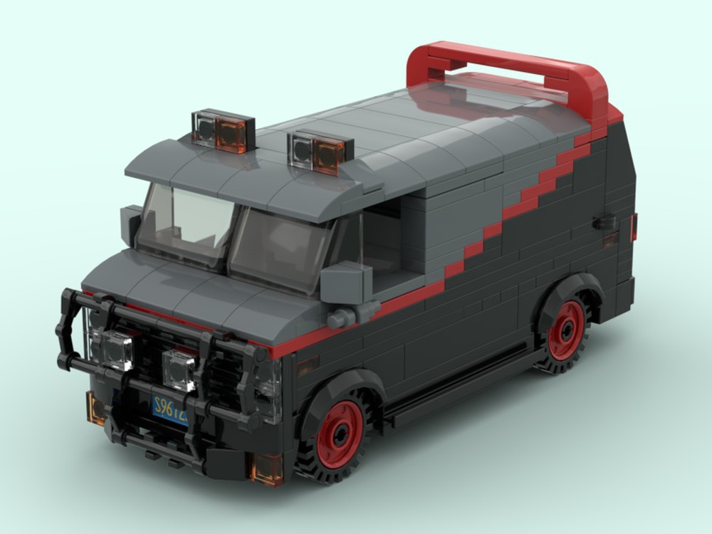 A-Team Van to be build out of LEGO® bricks