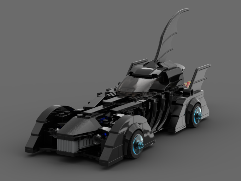 LEGO MOC Batman Forever Batmobile by Bens Bricks Rebrickable