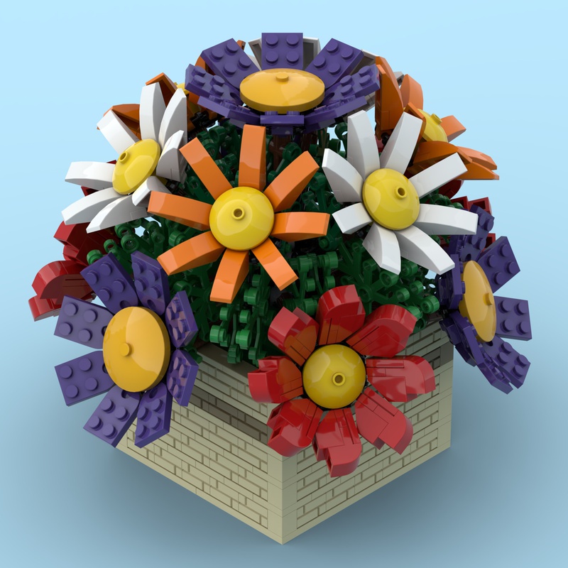 LEGO MOC Floral by Ben_Stephenson | Rebrickable - Build with LEGO