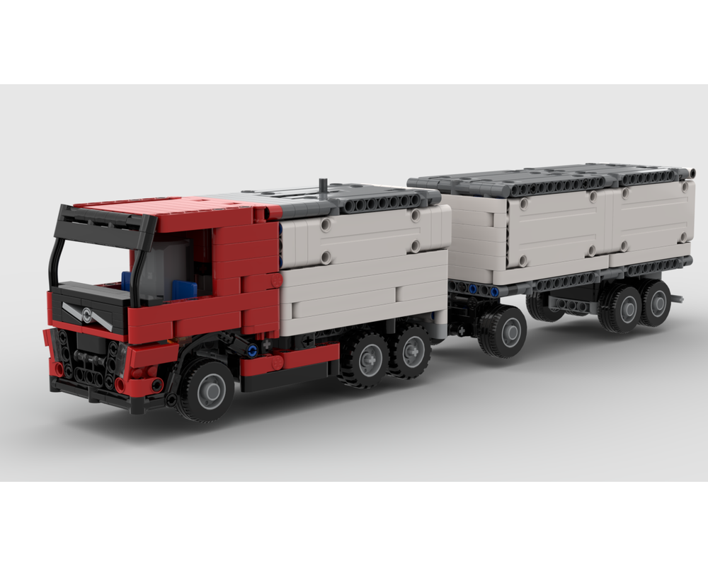 LEGO MOC RC Volvo FH16 by verdigris | Rebrickable - Build with LEGO