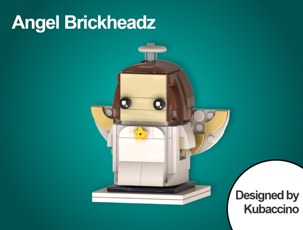 Lego Moc Angel Brickheadz By Kubaccino 