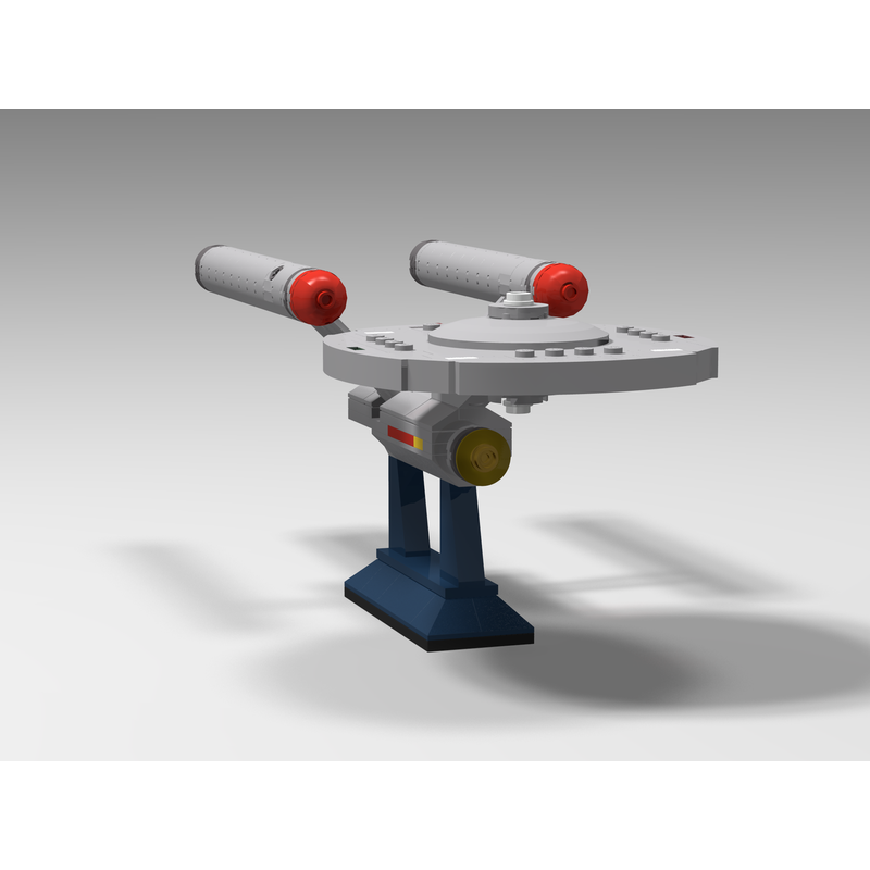 LEGO MOC-6021 Constitution Class U.S.S. Enterprise NCC-1701 from Star ...
