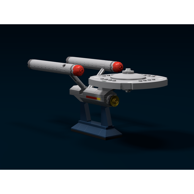 LEGO MOC-6021 Constitution Class U.S.S. Enterprise NCC-1701 from Star ...