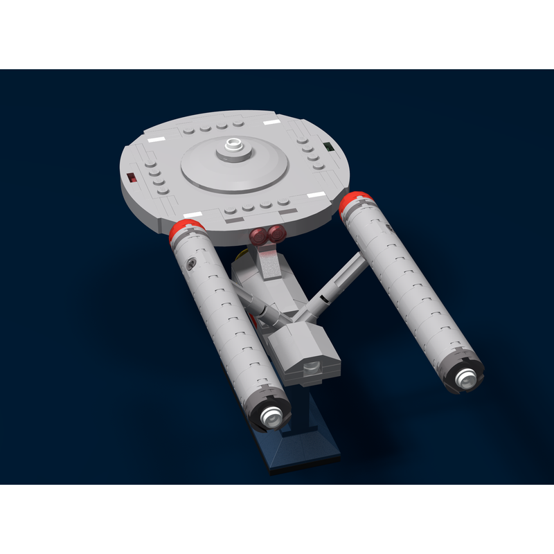 LEGO MOC-6021 Constitution Class U.S.S. Enterprise NCC-1701 from Star ...