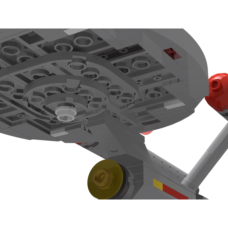 LEGO MOC-6021 Constitution Class U.S.S. Enterprise NCC-1701 from Star ...
