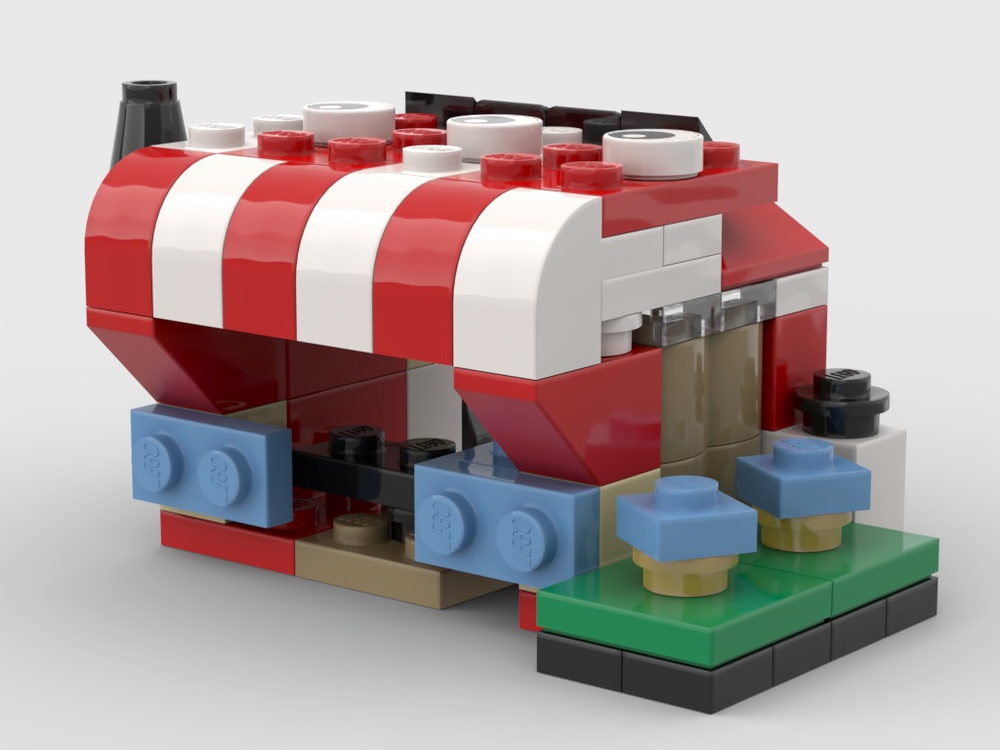 Oswald ankomst dårlig LEGO MOC 30573 Pizzeria by crazy8ron | Rebrickable - Build with LEGO