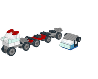 10696 Minihouse Transport Truck
