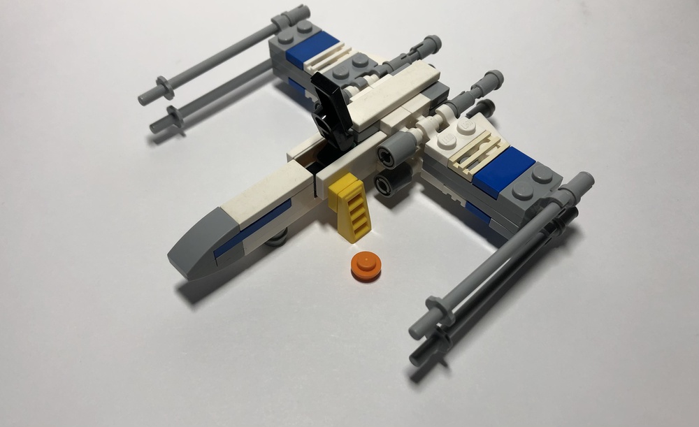 LEGO MOC Mini X-Wing Starfighter by Big Brix | Rebrickable - Build 