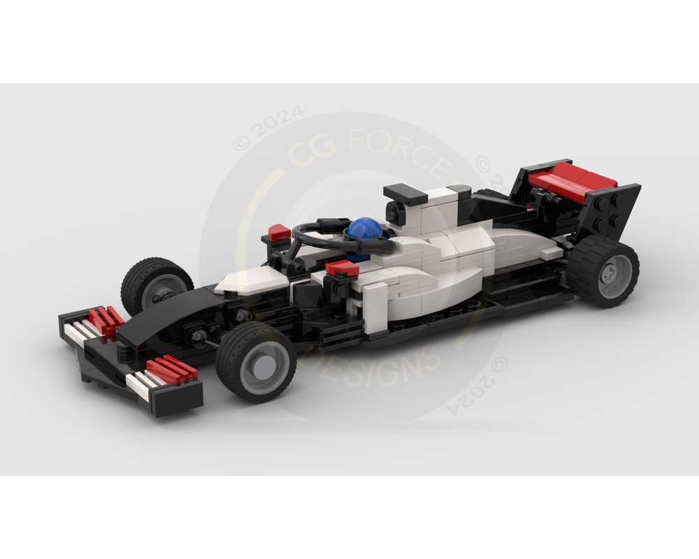 LEGO MOC F1 Haas VF-20 by CGForceDesigns | Rebrickable - Build with LEGO