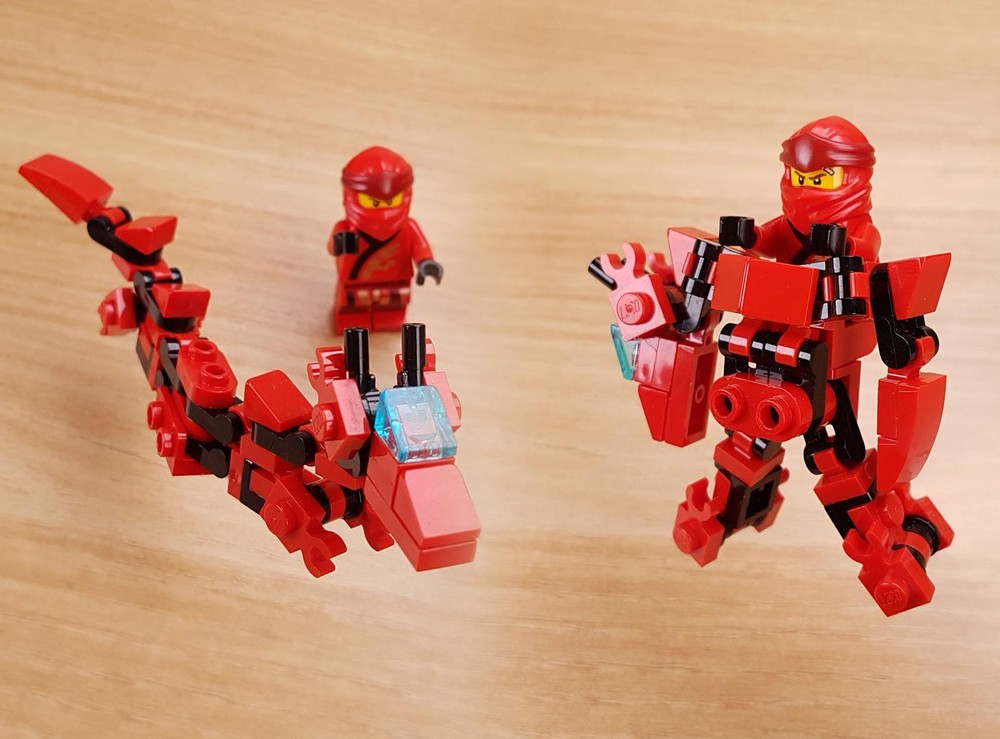 lego robot dragon