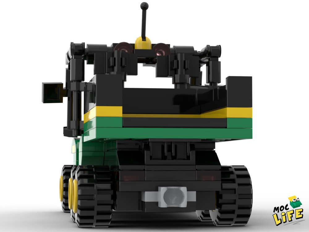 LEGO MOC John Deere Gator 6X6 by MocLife | Rebrickable - Build with LEGO