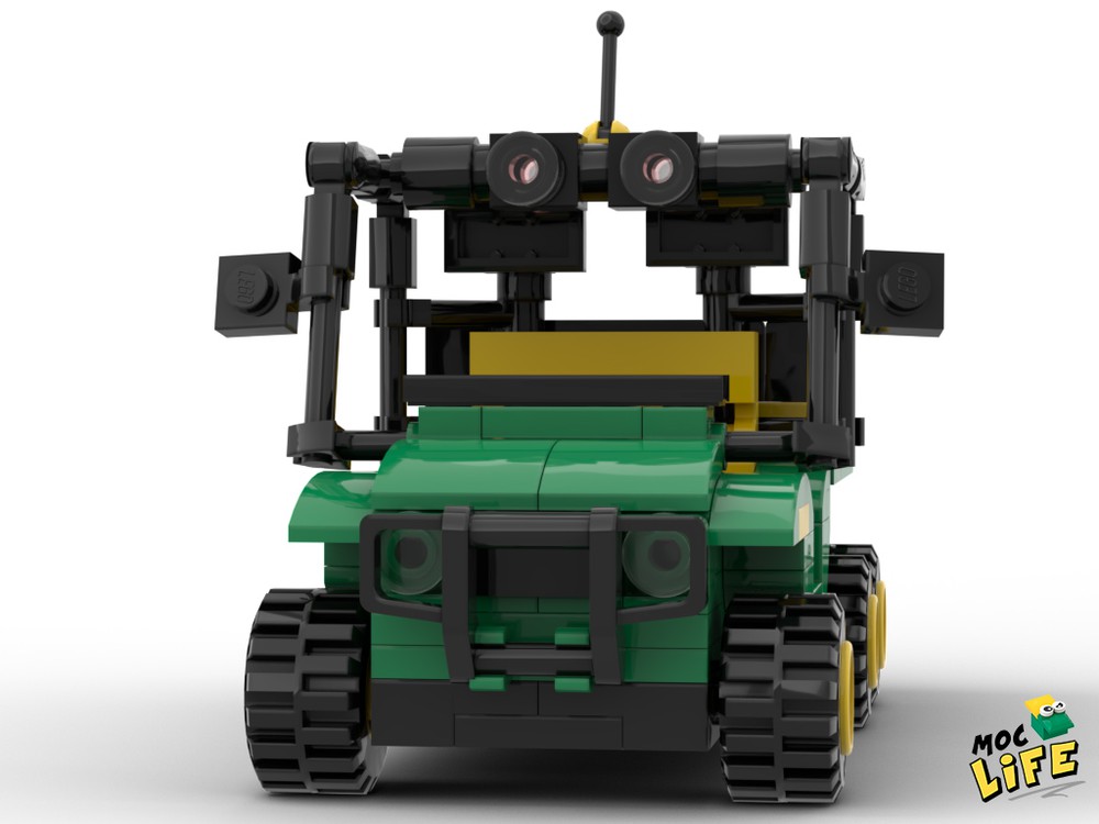 LEGO MOC John Deere Gator 6X6 by MocLife | Rebrickable - Build with LEGO