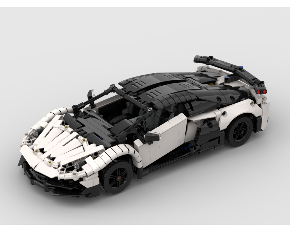 LEGO MOC MINI Lamborghini-Aventador svj Electric remote control by ...