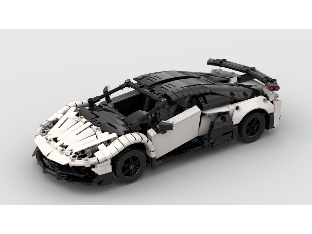 LEGO MOC MINI Lamborghini-Aventador svj Electric remote control by