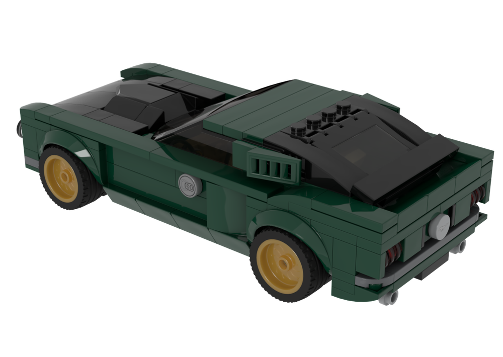 LEGO MOC-60355 Ford Mustang 8 Stud - (Alt Build MOC of Set #75884