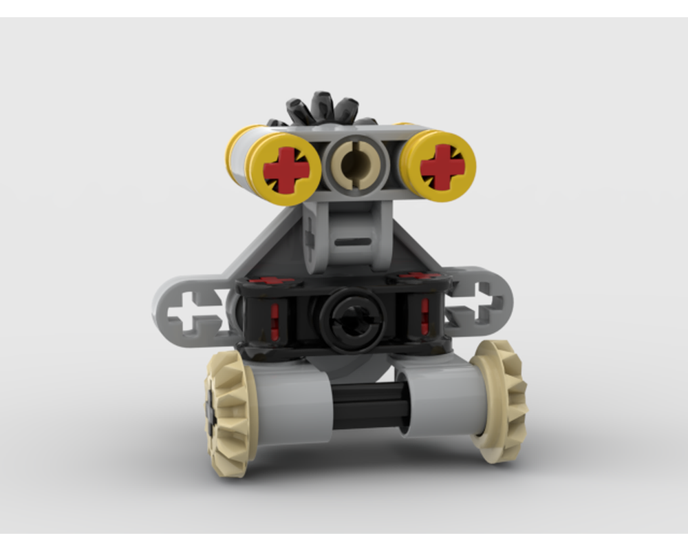 LEGO MOC Mini Robot by eusebiovaz | Rebrickable - Build with LEGO