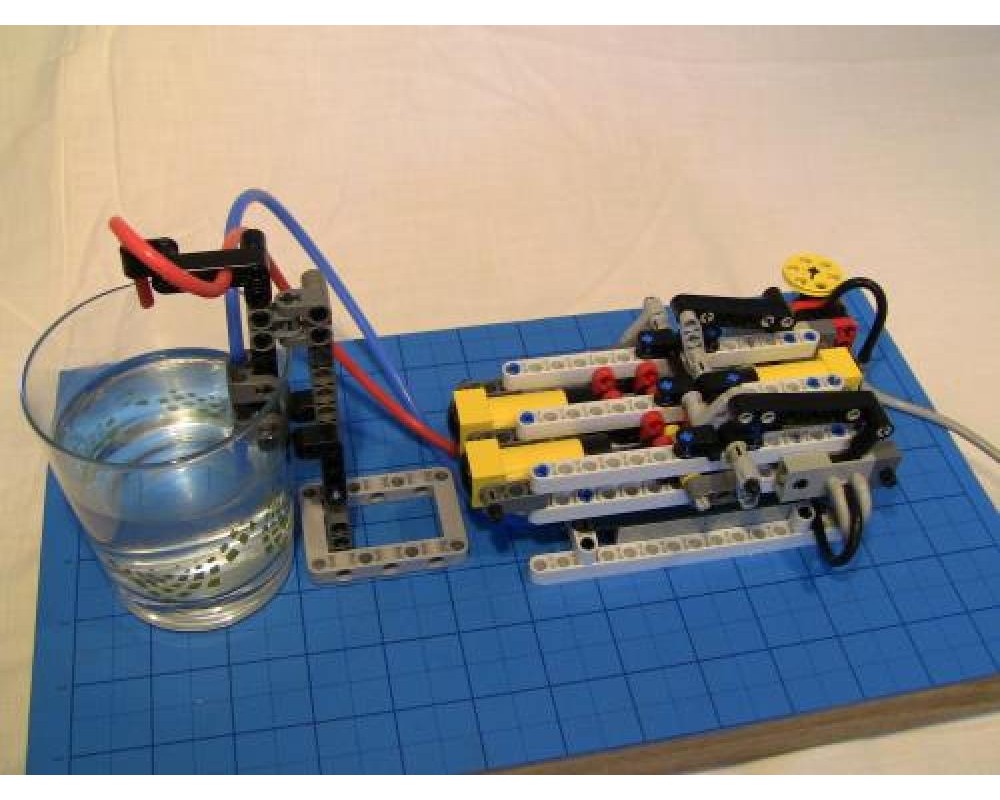LEGO MOC Lego Pneumatic Duplex Pump by Hans56 Rebrickable Build