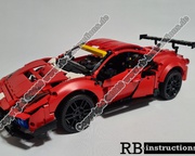 LEGO MOC 2022 Ford GT as RC-Version with Power Functions by RB
