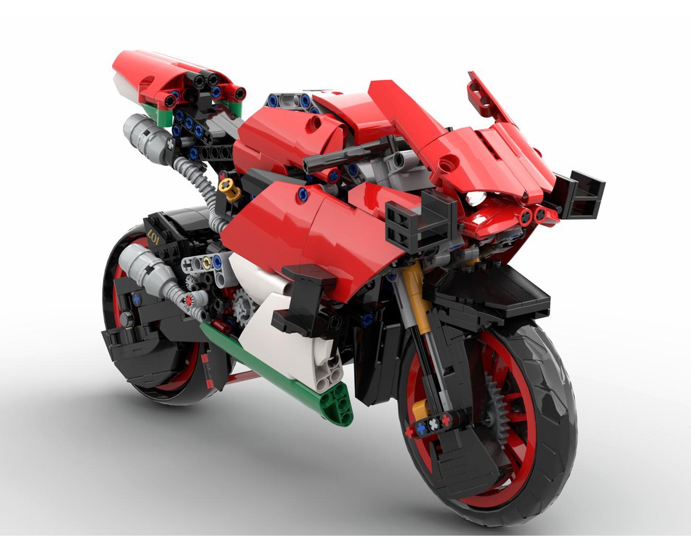 LEGO MOC DUCATI corse by vinsen | Rebrickable - Build with LEGO