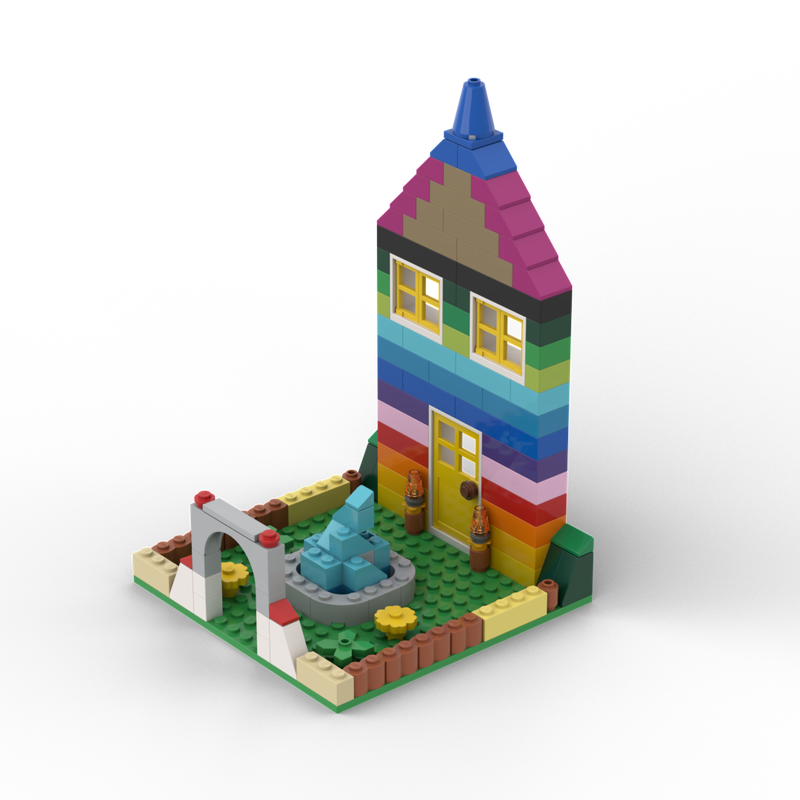 How to Build a LEGO Rainbow