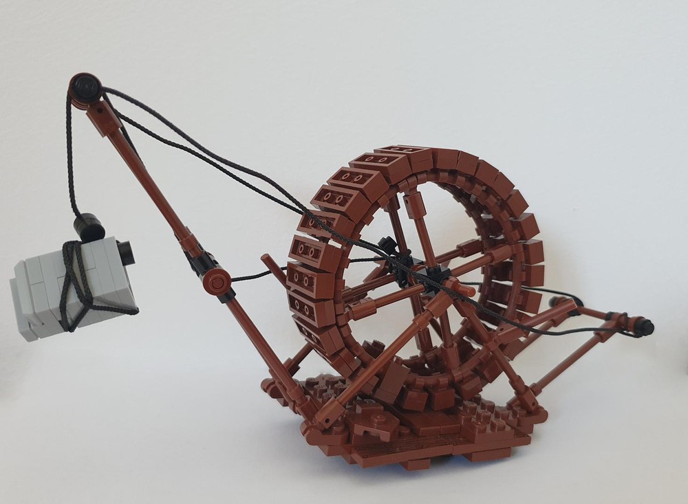 LEGO MOC Medieval Crane by kofi | Rebrickable - Build with LEGO