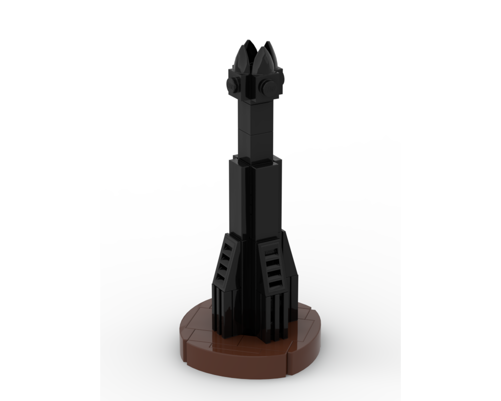 LEGO MOC Isengard - the Tower of Orthanc. by drbaggy | Rebrickable ...