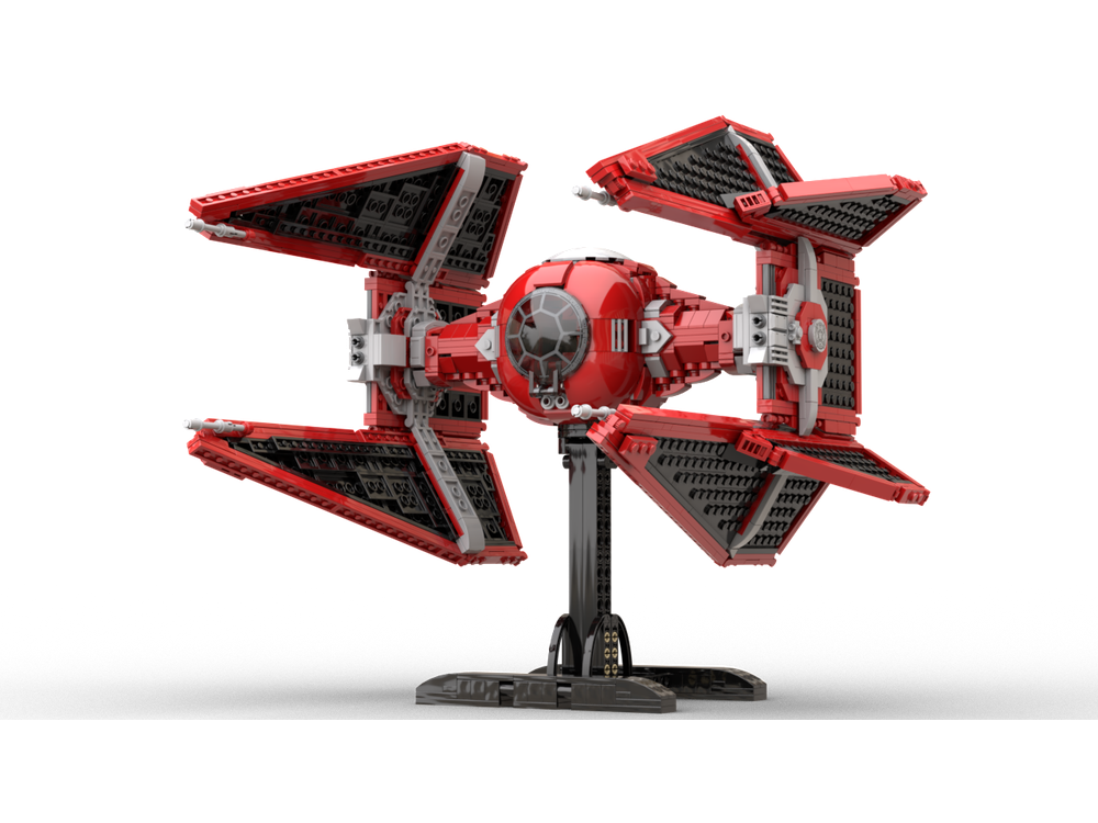 Lego fashion red tie interceptor