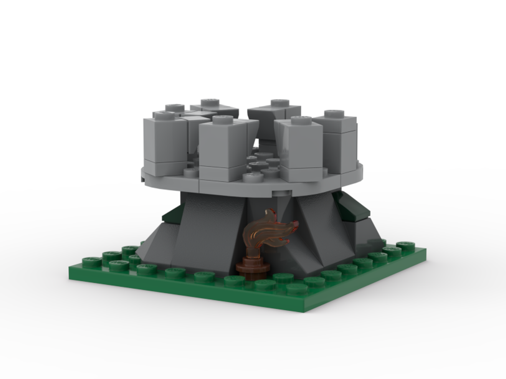 LEGO MOC Minas Tirith by drbaggy