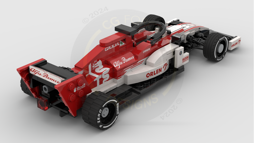 LEGO MOC F1 Alfa Romeo Racing C39 by CGForceDesigns | Rebrickable ...