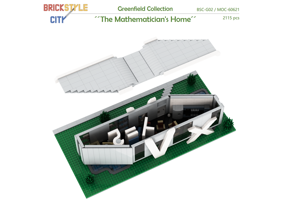 LEGO MOC The Mathematician's Home (Greenfield Collection) by Brickstyle ...