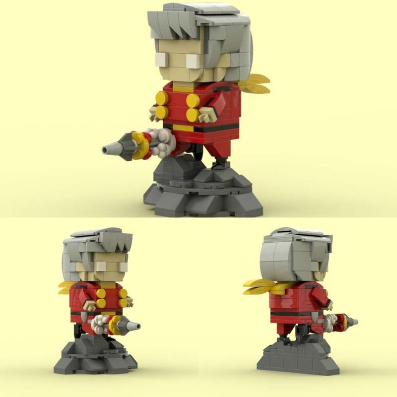 LEGO MOC Brickheadz -Cyborg 004- by Gabryboy80 | Rebrickable - Build ...