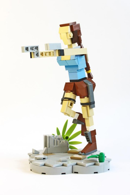 udløser Tillid omdrejningspunkt LEGO MOC Lara Croft by vir-a-cocha | Rebrickable - Build with LEGO