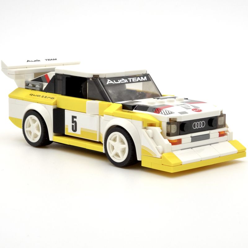 LEGO MOC Audi quattro S1 76897 MOD by barneius