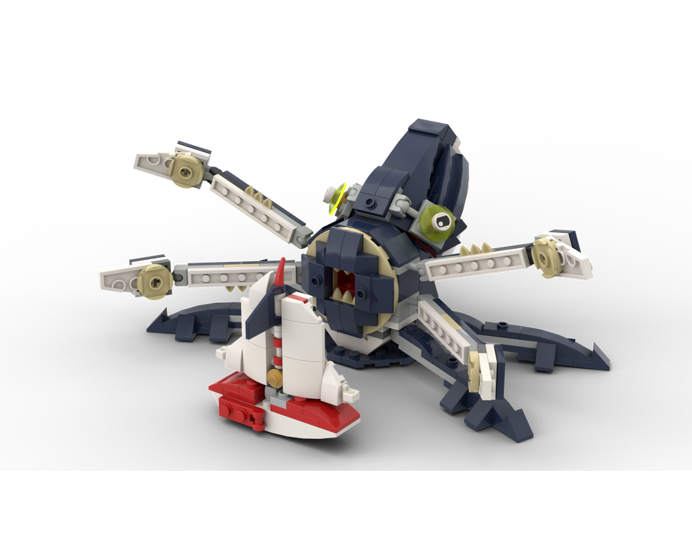LEGO MOC The Kraken 31088 2 to 1 by bricksmartworkshop