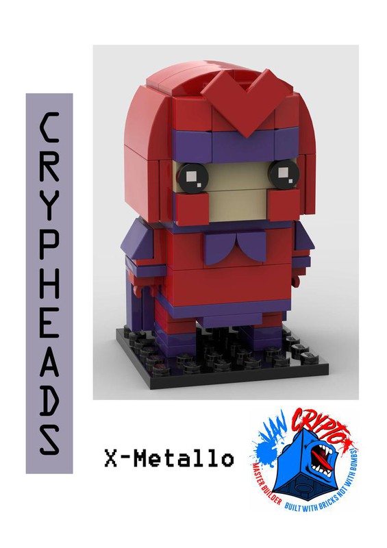 LEGO X-Men Magneto by van_crypto | Rebrickable Build with LEGO