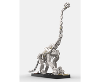 MOC - Giraffatitan (Brachiosaurus) brancai Skeleton - Little Oskar -Alternative Build for 21320 Dinosaur Fossils
