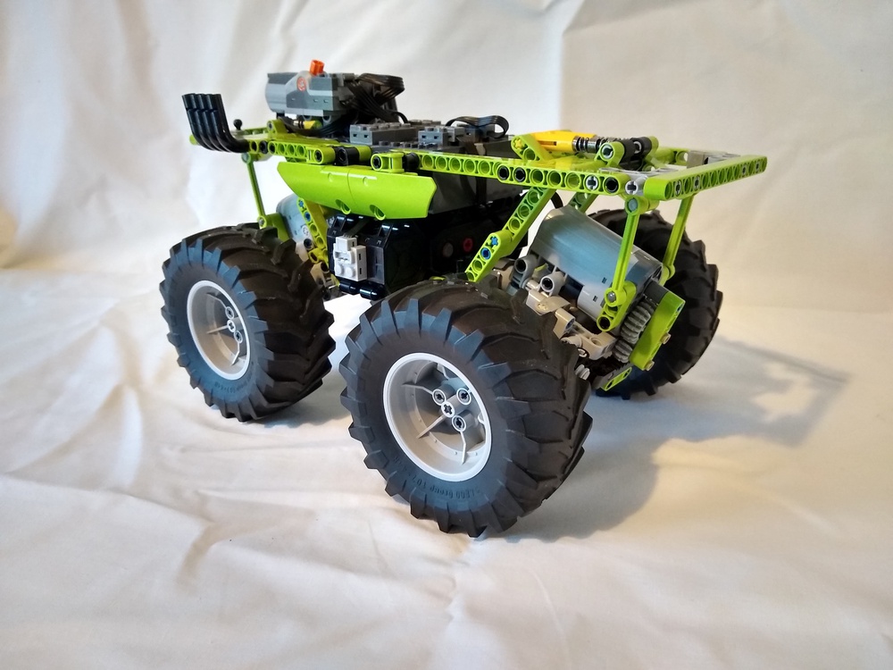 LEGO MOC Monster Truck RC by by KK | Rebrickable - Build with LEGO