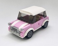 Pink Mini Mini Cooper