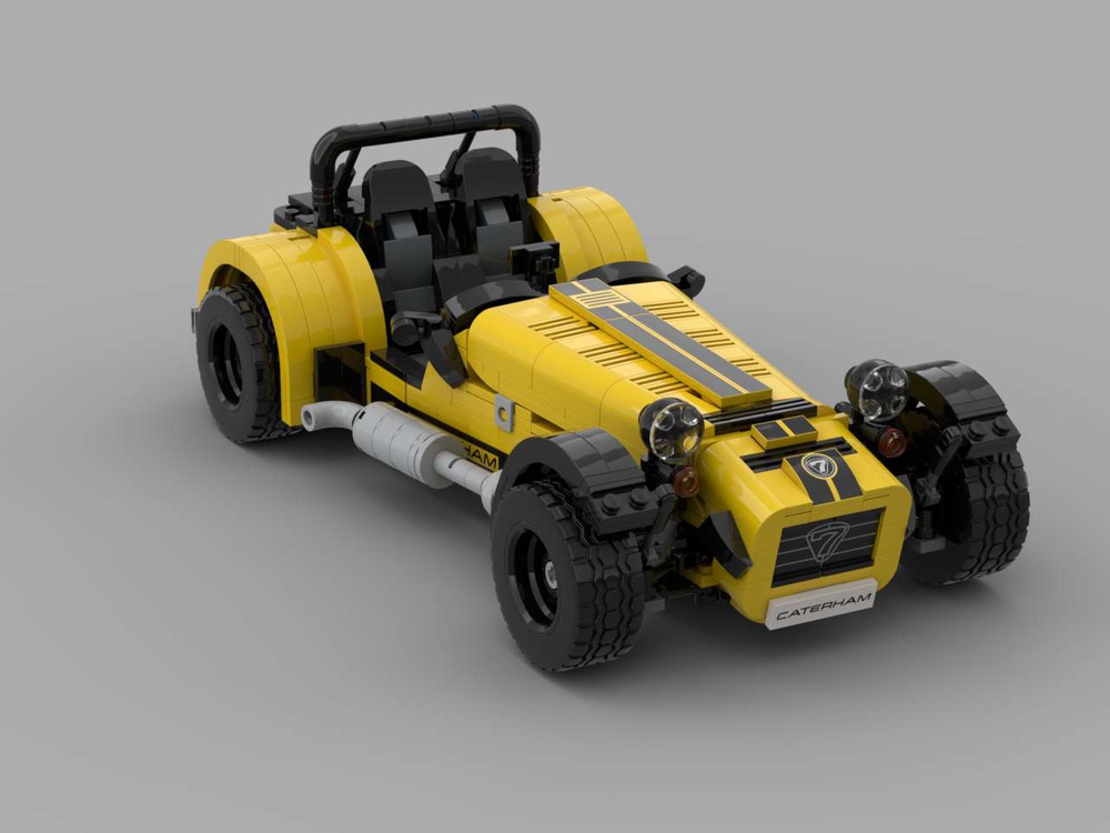 LEGO MOC 21307 Caterham Seven v2 (with PDF instructions) Uncommonusername | Rebrickable - Build with LEGO