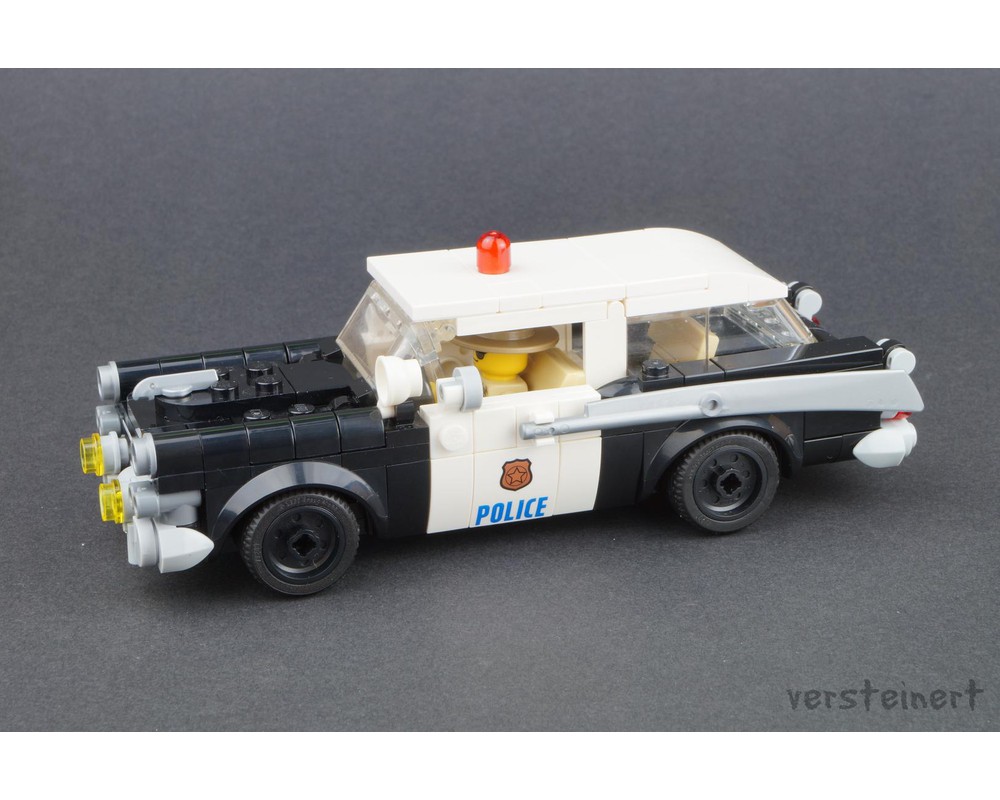 LEGO MOC Classic Police Car by Versteinert | Rebrickable - Build with LEGO