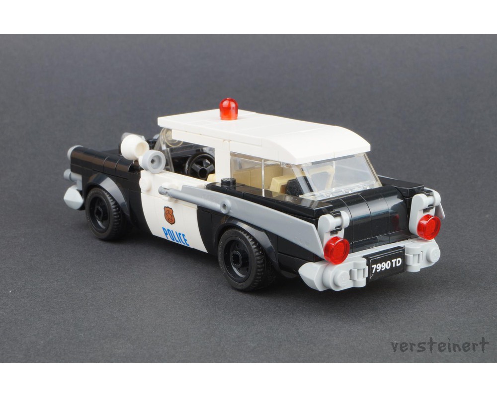 LEGO MOC Classic Police Car by Versteinert | Rebrickable - Build with LEGO