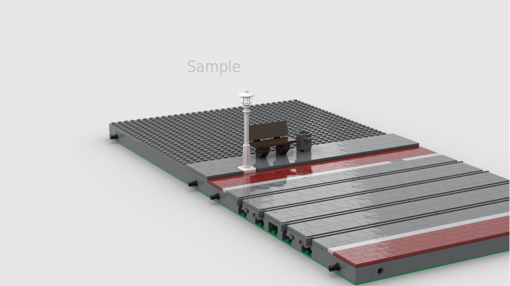 LEGO MOC Basement Modular Building by trush02 | Rebrickable - Build ...