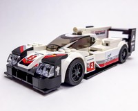 75887 Porsche 919 Hybrid 8 stud wide mod
