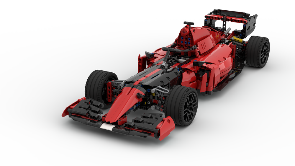 Paranafloden Stifte bekendtskab løfte op LEGO MOC 2021 F1 | Formula 1 racing car | 42125 B model by GeyserBricks |  Rebrickable - Build with LEGO