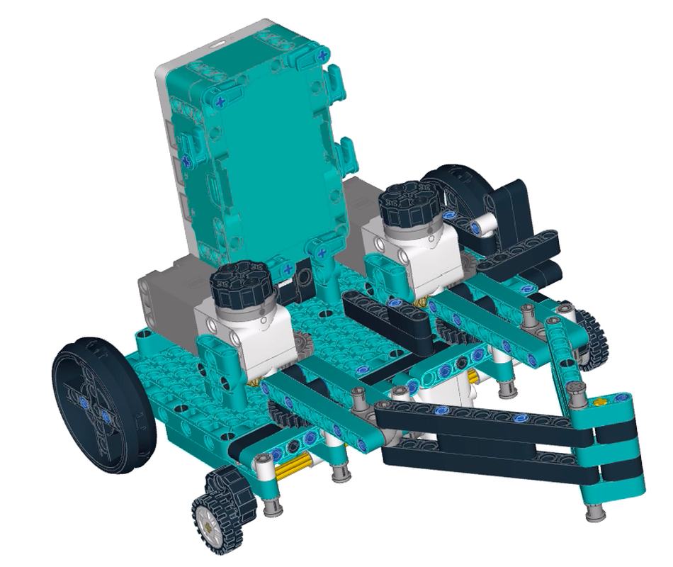 LEGO MOC Inventor Writer - based on set 51515 Mindstorms by Bundy | Rebrickable - Build with LEGO