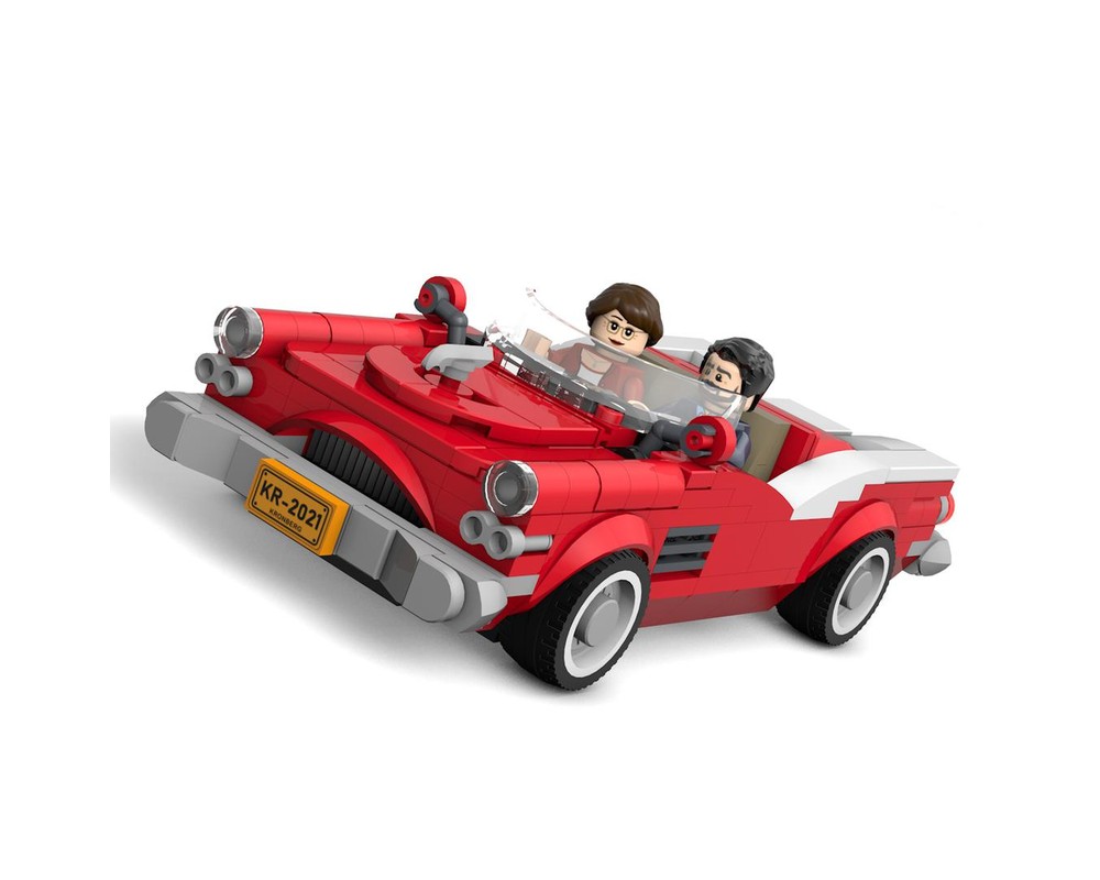 lego 8 stud wide car