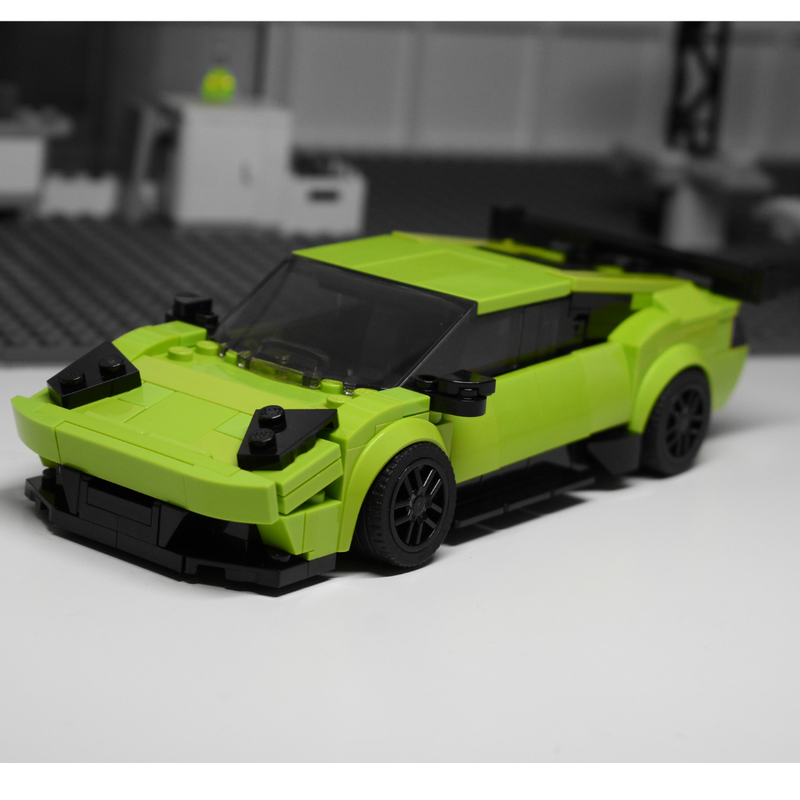 LEGO MOC Lamborghini Murcielago Liberty Walk by mcgwerks | Rebrickable ...