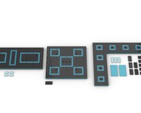 Tron: Legacy Display stand 3in1 for 21314 Light cycles