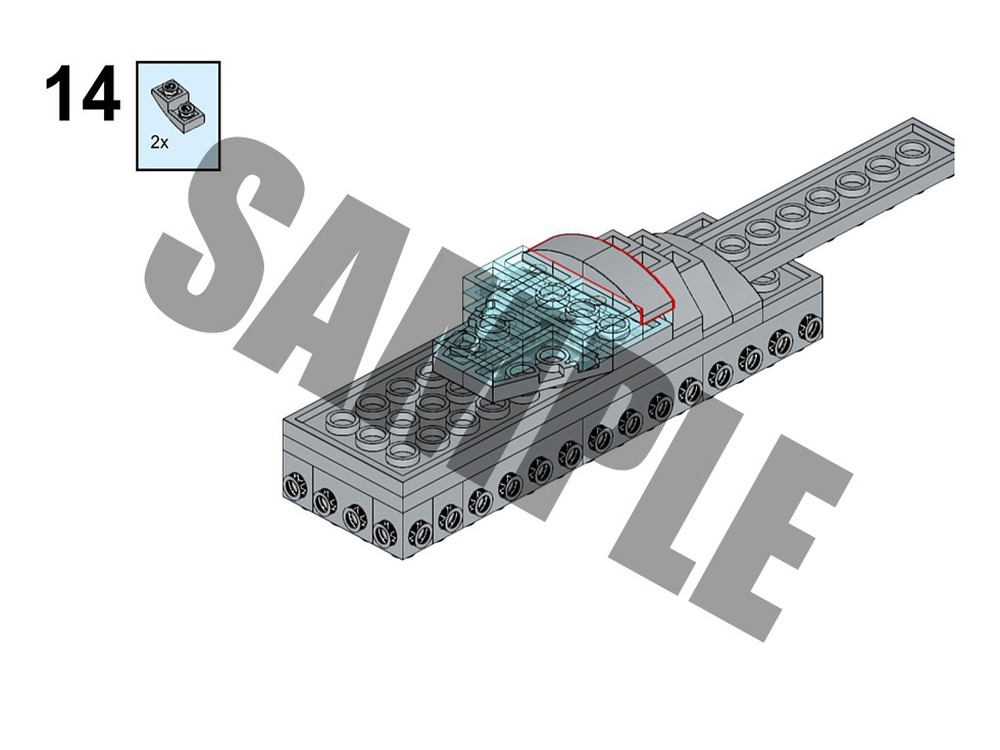 LEGO MOC-61490 Dauntless Class Starship (NX-01-A) - Star Trek